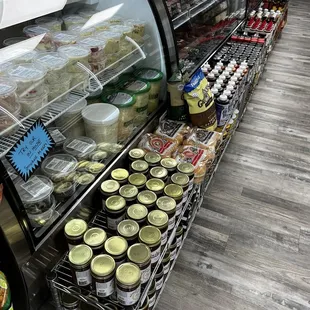 All types meats, seasonings and sauces