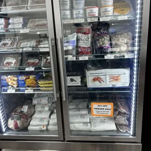 Fresh Sausages and other refrigerated items
