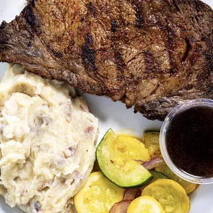 steak, food