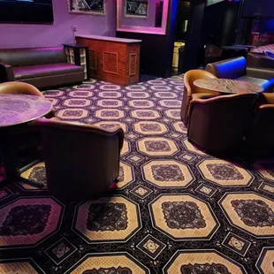 Private VIP bar and dance area