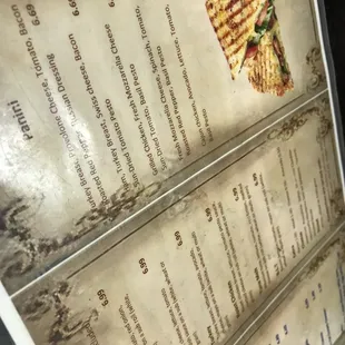 interior, sandwiches