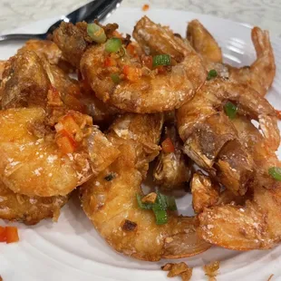 Salt and pepper shrimp 5/10