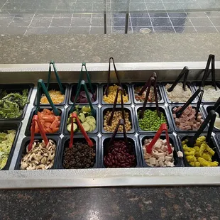 Salad bar options