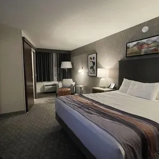 They have updated the roomed and have new carpet!