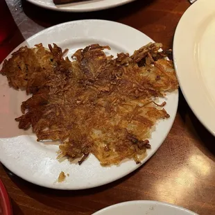 Crispy hash browns