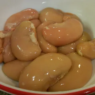 Raw Chicken Testicles! MmMm, PROTEIN!