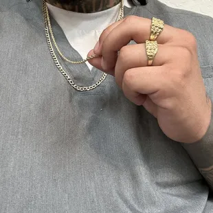 Gold jewelry I bought at gold connection