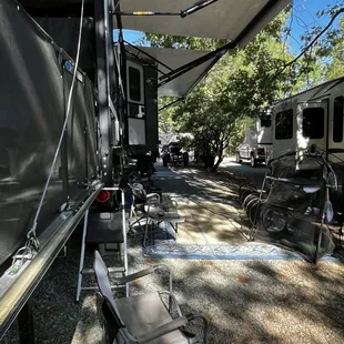 Good space between sites.