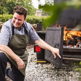 outside, sushi and sashimi