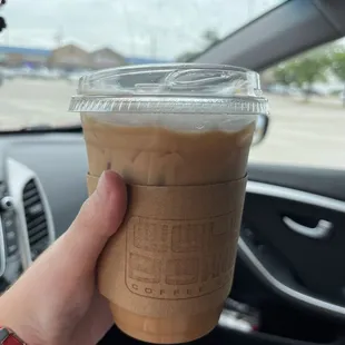 Jerry Berry Iced Latte