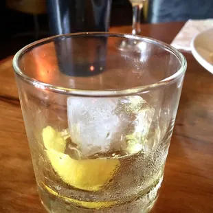 The tail end of a Summer Negroni (no Campari in this one).