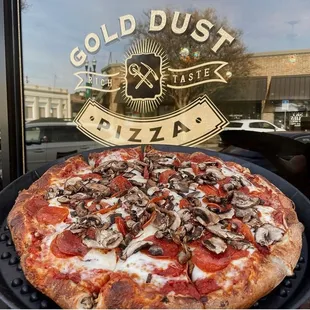 Pepperoni &amp; Mushrooms