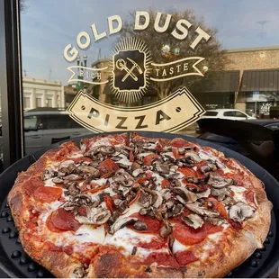 Pepperoni &amp; Mushrooms