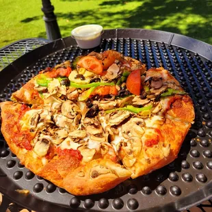 Half mushroom half veg