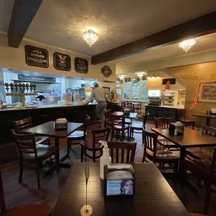 Interior dinning area