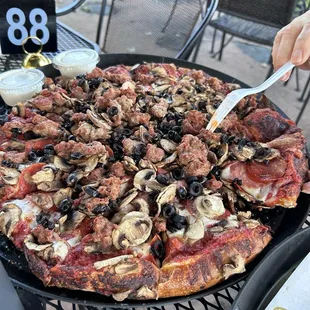 All Meat Pizza