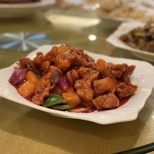 Sweet and sour pork ribs