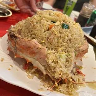 King crab fried rice