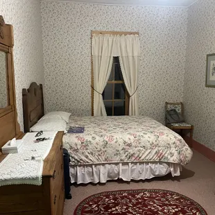 One of the bedrooms.