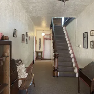 Inside the front door