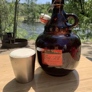 IPA growler back @ the campsite