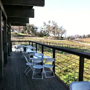 Pretty Deck with Seating