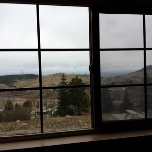 The view on the south side is gorgeous...old windows - not so much