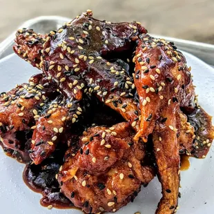 Spicy Sesame Crispy Wings