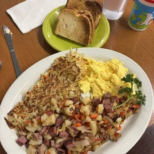 Corn beef hash