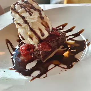 Gold Mirror Chocolate Brownie