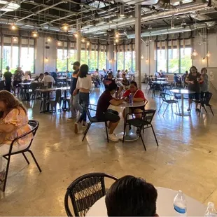 Food court seating