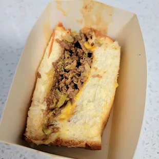 Bulgogi Lover cut in half