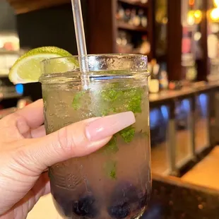 One of the cocktails with gin