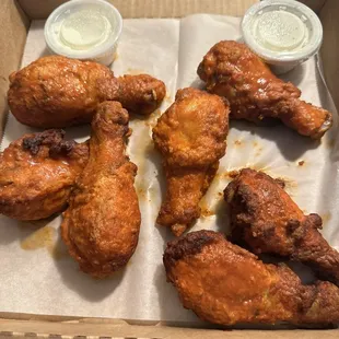 Not Wings. Buffalo Drumsticks! And why they were $15.50
