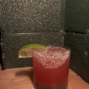 Cranberry margarita