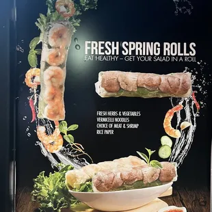 fresh spring rolls