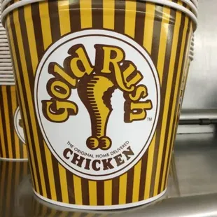 a cup of chicken