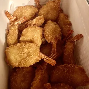 Jumbo Shrimp! Extremely crispy &amp; piping Hot!
