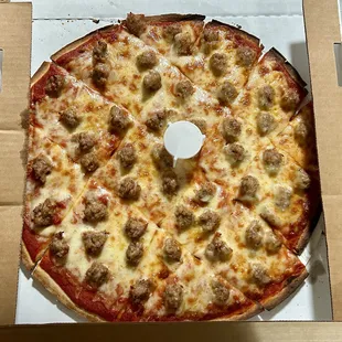 pizza, food
