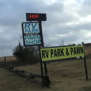 Gold Rush Pawn &amp; RV Park~~918.987.1111