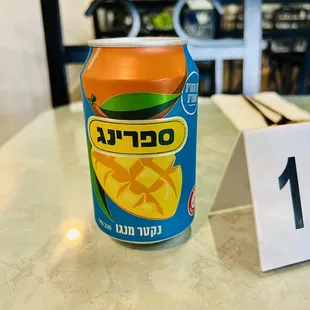 Spring Mango Israeli juice/drink