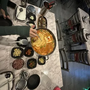 LA Galbi Budae Hot Pot and Noodles
