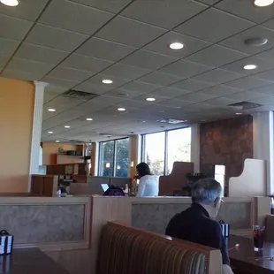 View from front of restaurant