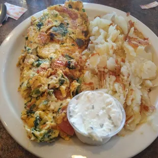 Great omelette.