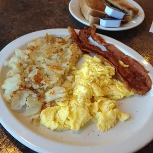Two egg breakfast special