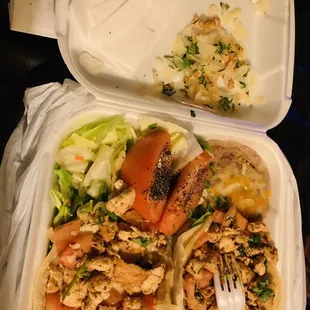 Requested no pico no onion, was re assured we don't put on Chicken Taco Plate-guess what-had to pick out the onions! Maddening!