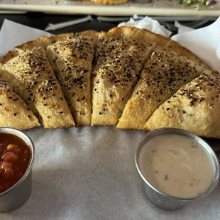 Huge 505 Italian Beef Calzone