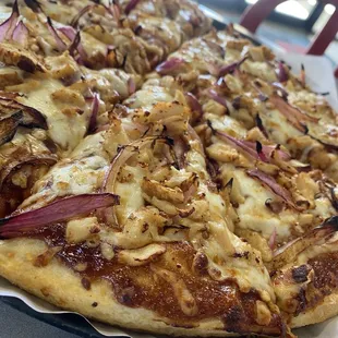 Bbq chicken pizza! (Delish!)