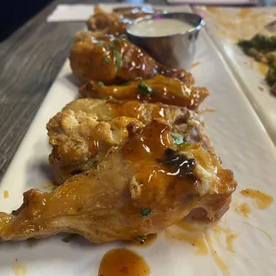 Habanero flavor wings