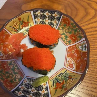 Masago nigiri